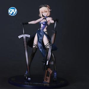 ฟิกเกอร์ไนท์อัลเตอร์ เฟท แบล็คเซเบอร์ ถือปืน อนิเมะ FGO ของสะสม รุ่นดาร์กเวอร์ชั่น ของตกแต่ง - Product Image 3