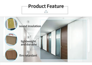 Schall dichte modulare Büro trennwände Akustik platte Wandte iler Indoor-Besprechung räume Bankett hallen Schulen Lager werkstatt - Product Image 4