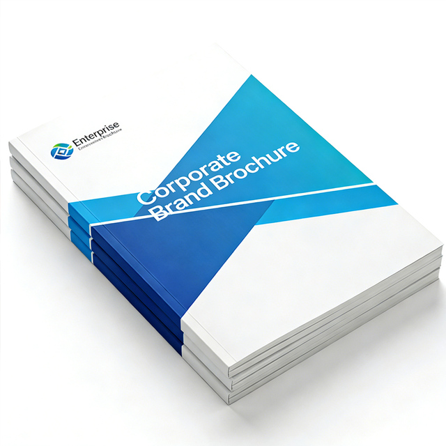 Wholesale Custom Printing Services for Manuals Magazines Booklets Catalogues with Art Paper Perfect Binding Digital Printing
