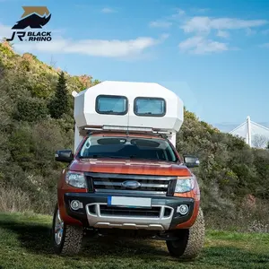 Camión de caravana retro más vendido Camper RV con freno eléctrico para acampar al aire libre y viajar