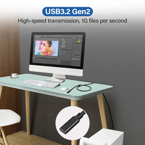 Chất Lượng Cao 20Gbps Gen2 Type-C USB 3.2 Nam Để USB-C Nữ Mở Rộng Dữ Liệu 100W Sạc Cáp Cho Máy Tính Ổ Cứng Cáp - Product Image 2