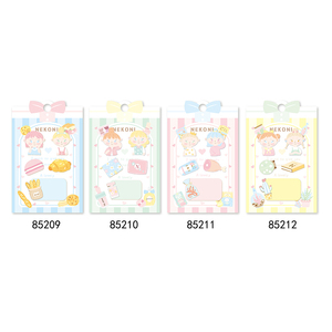 Bloc-notes mignon Nekoni, bloc-notes autocollants Kawaii pour filles, bloc-notes pour notes mémo - Product Image 5