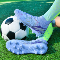 Chaussures de football unisexes à crampons longs FG, chaussures de football confortables, grandes tailles, légères, pour le football en plein air