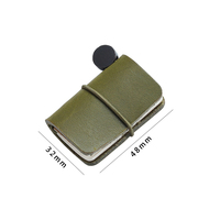 Carnet de voyage miniature en cuir de vachette vintage RR, carnet de poche en cuir véritable, petit carnet de notes, bloc-notes pour les affaires