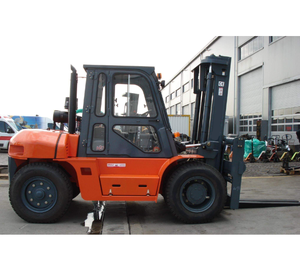 מלגזה דיזל מדגם CPCD80 עם בקרת דיוק, תורן דופלקס וצמיגים פנאומטיים להרמת משאות כבדים ושימוש חיצוני - Product Image 3