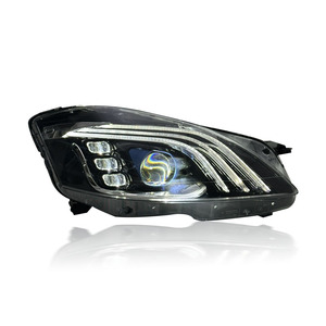 SJC Auto accesorios de coche para Mercedes Benz Clase S W221 conjunto de Faros 06-13 lente LED modificada estilo <span class=keywords><strong>Maybach</strong></span> faro delantero - Product Image 2