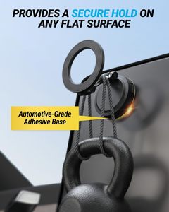 Support de téléphone portable magnétique pliable et compact pour voiture - Product Image 2
