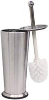 Brosse de toilette en acier inoxydable et support pour usage domestique
