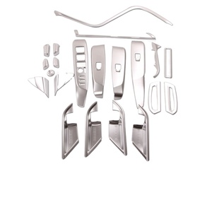 Accessories Carbon Interior Decor Kits Trim Sticker Gear Shift Decoration <b>Cover</b> 2018 2019 for - Product Image 2