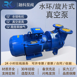 BV5121 Water Ring <b>Vacuum</b> <b>Pump</b> Electric AC Powered Cast Iron Industrial Booster <b>Pump</b> - Product Image 4