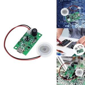 Aksesori Pelat Film Atomizer transduser pelembap DIY 20mm suku cadang perbaikan pelembap udara ultrasonik keramik piezoelektrik - Product Image 6