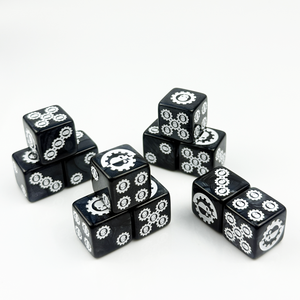 Dadi personalizzati in acrilico da 16 mm, esagonali, incisi, regalo per giochi <span class=keywords><strong>D</strong></span>&<span class=keywords><strong>D</strong></span> e gioco <span class=keywords><strong>d</strong></span>'azzardo, logo personalizzato - Product Image 4