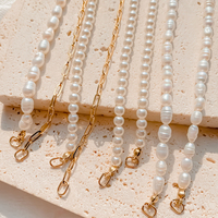Collier à breloques EMANCO, chaîne de perles DIY, collier ajustable en acier inoxydable, fabrication artisanale, vente en gros, dropshipping