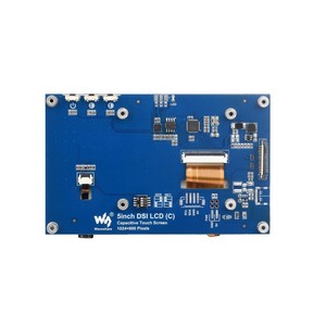 Pantalla Táctil Capacitiva de 5 Pulgadas con Interfaz DSI, Panel IPS, 1024x600 Píxeles, Panel de Vidrio Templado, Sin Controladores - Product Image 3