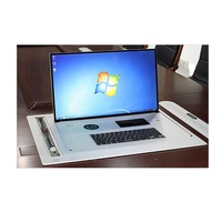 Moniteur motorisé rétractable JGST tout-en-un anti-pincement à écran tactile caché pour bureau