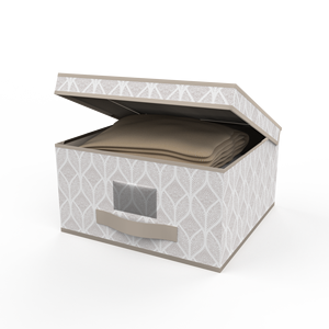 Customized High Quality Household <strong>Storage</strong> <strong>Box</strong> <strong>with</strong> <strong>Lid</strong> Collapsible <strong>Storage</strong> <strong>Box</strong> for Living Room, Wardrobe Cloth, Toy Organization - Product Image 1