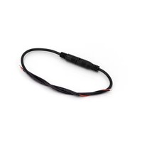 Câble d'extension solaire personnalisé à 3 broches, indice IP65, pour écran LED, avec connecteur mâle/femelle en cuivre 2A et gaine en PVC pour l'alimentation