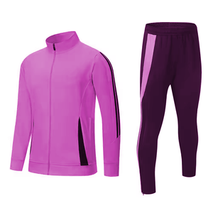 High quality Custom made Printed Autumn Skinny Fit Windproof Jogging Training Tracksuit Set <b>Half</b> Zip Football Training Kit Quick - Product Image 6