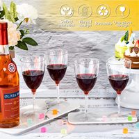 MingYu élégant gobelet à vin rouge verre à vin en plastique incassable de haute qualité vente chaude pour les mariages