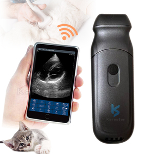 Escáner de Ultrasonido Inalámbrico Portátil con Sonda Veterinaria Inalámbrica de Ecografía por Arreglo de Fases CW para Examen Cardíaco - Product Image 1