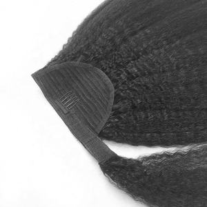 Extensiones de Cabello Humano al por Mayor, Cola de Caballo Pre-adherida con Punta en U, 100% Cabello Virgen Remy Indio, Liso Rizado, 8-30'', 100g - Product Image 5