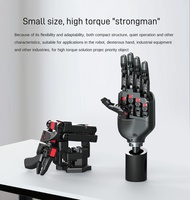 Servo TTL de Engranajes Metálicos HLS3915M 12V 15KG para Kit de Mano Robótica Diestra ORCA Hand V1 con 17 Grados de Libertad y Accionamiento por Tendón