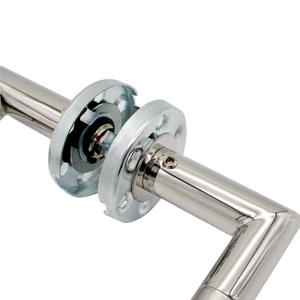 Poignée de porte en tube métallique moderne bonne qualité sécurité chambre maison en acier inoxydable designer intérieur levier poignée de porte - Product Image 3