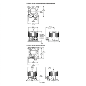 Siemens 7ML5742-0AA21-0BC0 SITRANS RD150 Pantalla Digital Remota HART con Soporte Multi-Drop y Precisión del 0.1% para Instrumentos Remotos - Product Image 3