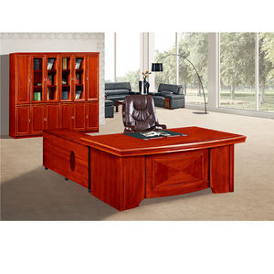 AH-24, escritorio de oficina barato clásico de alta calidad, mesa de oficina ejecutiva minimalista de madera para CEO - Product Image 4