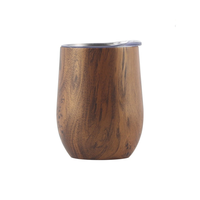 Mug à bière isotherme en acier inoxydable de 6 oz en forme d'œuf avec logo personnalisé, écologique, classique, pour la rentrée scolaire, vente en gros