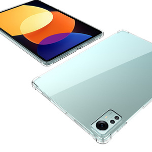 Funda Transparente Antigolpes de TPU para Tablet con Ranura para Stylus, para <span class=keywords><strong>Pad</strong></span> <span class=keywords><strong>5</strong></span> <span class=keywords><strong>Pro</strong></span> de <span class=keywords><strong>12.4</strong></span> Pulgadas, Respaldo Acolchado Suave, Ligera, con Soporte Multiángulo - Product Image 3