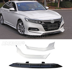 <b>Car</b> Front Bumper Splitter Chin Lip Spoiler <b>Diffuser</b> Guard Body Kit Cover Protector <b>for</b> Honda Accord 10Gen 2018 2019 2020 2021 - Product Image 1