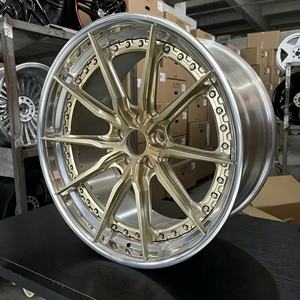 Jantes forgées personnalisées légères à profil profond, <span class=keywords><strong>2</strong></span> pièces, 18-24 pouces, pour Ferrari 348 TS, 308, Mercedes-Benz GLB, GLC, BMW X3, X5, F30, M3, M4 - Product Image 1
