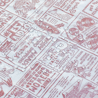Papier d'emballage écologique biodégradable enduit de PE sulfurisé de qualité alimentaire pour le pain Sandwich Burger Frites Biscuits Huile