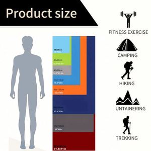 Serviette de sport douce à séchage rapide, sans sable, en microfibre pour la gym, la natation, la plage, serviette de camping légère, fournisseur en gros - Product Image 4