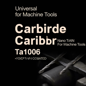 Foret universel en carbure Ta1006 12xD avec revêtement Nano TiAlN pour machines-outils - Product Image 3
