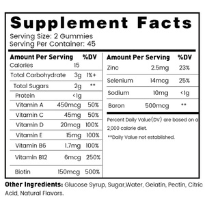 Gomitas Multivitamínicas para Mujeres Adultas, Venta Caliente OEM/ODM, No Aptas para Adolescentes ni Niños, Producto de Suplementos Herbales - Product Image 2