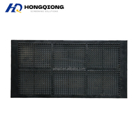 Écran en PU personnalisé résistant à l'usure avec protection anti-colmatage pour criblage à vibrations variables et à haute abrasion
