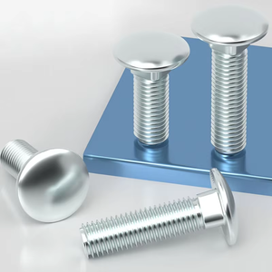 Perno de entrenador de cuello cuadrado galvanizado en caliente Perno de carro de zinc Azul-Blanco 2017 - Product Image 3