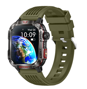 Reloj Inteligente Impermeable <span class=keywords><strong>de</strong></span> Alta Calidad con <span class=keywords><strong>Pantalla</strong></span> Grande <span class=keywords><strong>de</strong></span> 2.01 Pulgadas, <span class=keywords><strong>Linterna</strong></span>, Más <span class=keywords><strong>de</strong></span> 100 Modos Deportivos, Monitor <span class=keywords><strong>de</strong></span> Salud, Smartwatch FitcloudPro - Product Image 1