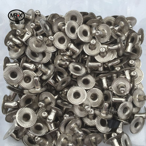 Bán Buôn 15Mm 17Mm Flat Top Chất Lượng Cao Matt Đen Phong Cách Châu Âu Nút Chụp - Product Image 2