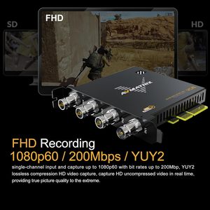 Avmatrix 4CH SDI 1080p60 thẻ chụp PCIe độ trễ cực thấp cho hội nghị truyền hình trực tuyến đa kênh <span class=keywords><strong>MAC</strong></span>/PC - Product Image 4
