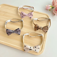 Collier pour chat à fleurs avec nœud papillon, accessoire réglable pour animaux de compagnie, pour un usage quotidien élégant