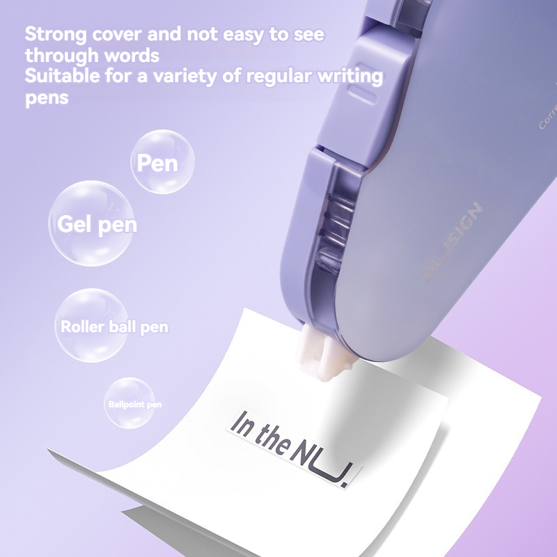 Deli NS162 Purple Correction Tape - 12m, 144pcs/carton