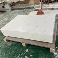 Ovale Form Weiß Massive Oberfläche Büroraum Couch tisch Moderne Wohnzimmer möbel