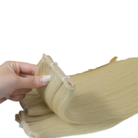 Nouvelle Arrivée Extensions de Cheveux Vietnamiens Remy Vierges 100% Naturels Non Traités, Fines, Invisibles, Double Drawn, pour Toutes les Couleurs