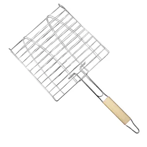 BQ-1172 Outdoor Barbecue Suppliers Camping BBQ Mesh To Barbecue Grill 2 Fish Grilling