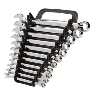 Juego de Llaves Combinadas de Acero al Carbono Imperial CRV de 12 Puntas, 11 Piezas, Personalizable OEM/ODM, de 1/4 a 3/4 Pulgadas, Cromadas, 1 Año de Garantía - Product Image 1