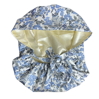 Bonnet de chirurgien personnalisé imprimé avec doublure en satin, ajustable, pour femmes, OEM ODM