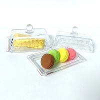 Faible MOQ, Beurrier rectangulaire en verre gaufré avec couvercle à bouton pour le rangement sur le comptoir de cuisine à la maison